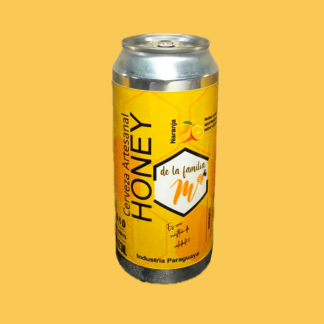 Cerveza sabor naranja en lata
